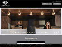Tablet Screenshot of empiresuites.com